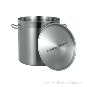 Thickened Straight Stainless Steel Soup Stock Pots